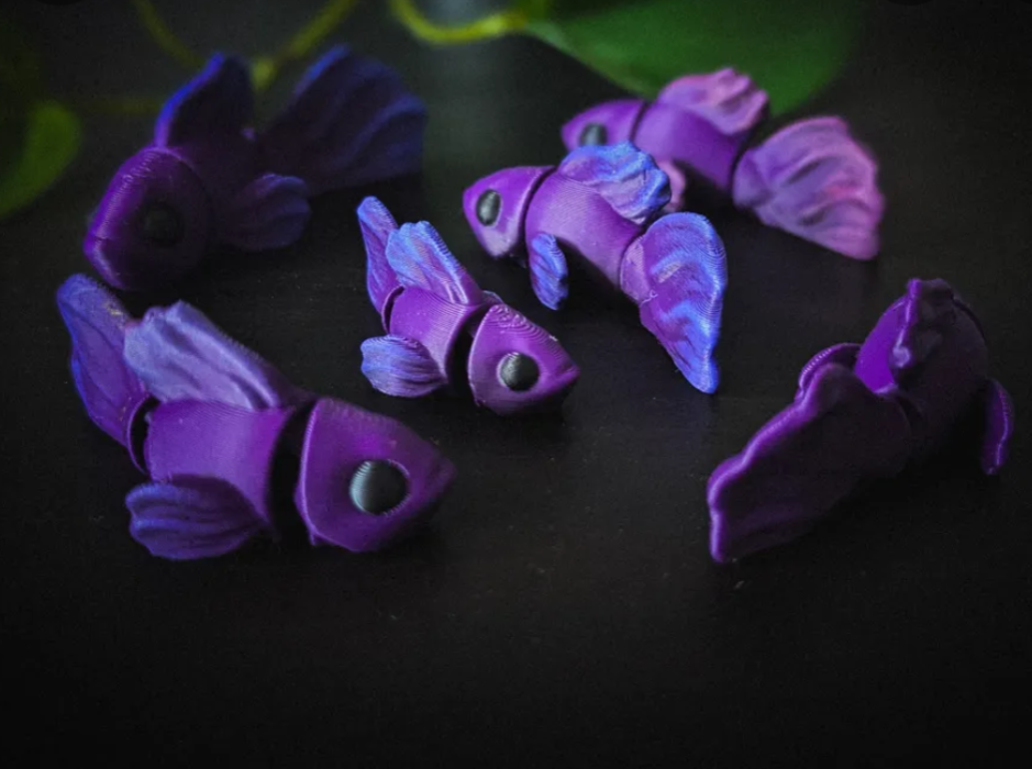 Mini Arculated Flexi Fish