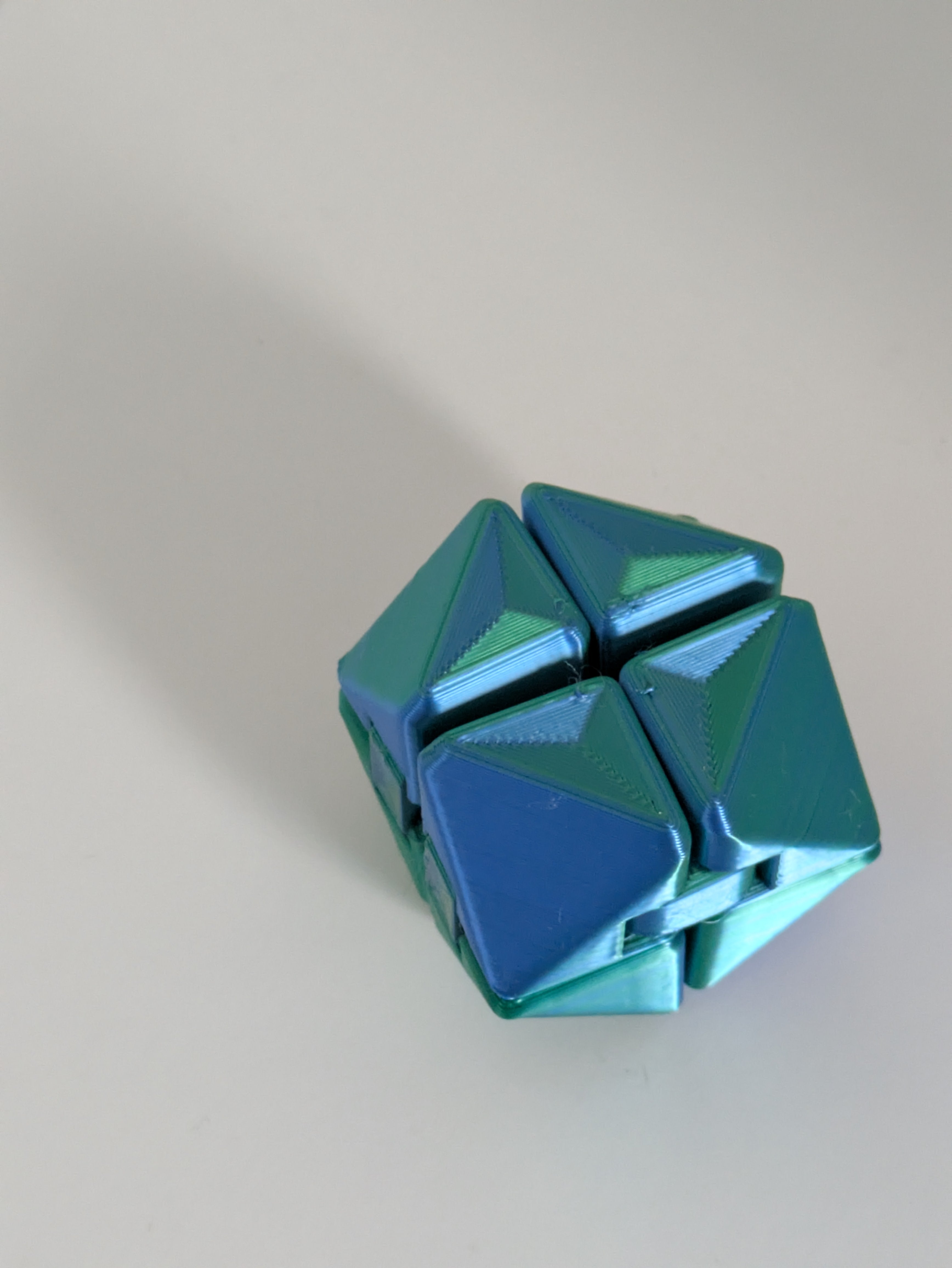 Infinity Triangle Cube Fidget Toy | 3D Printed | The 3D Power