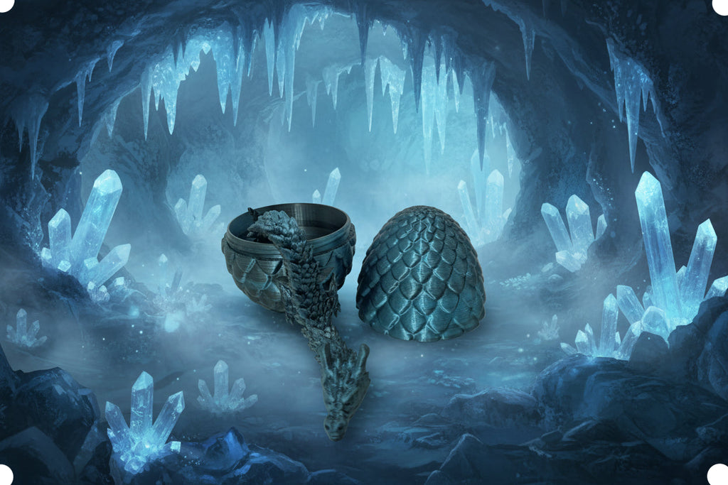 Flexi Dragon With Egg