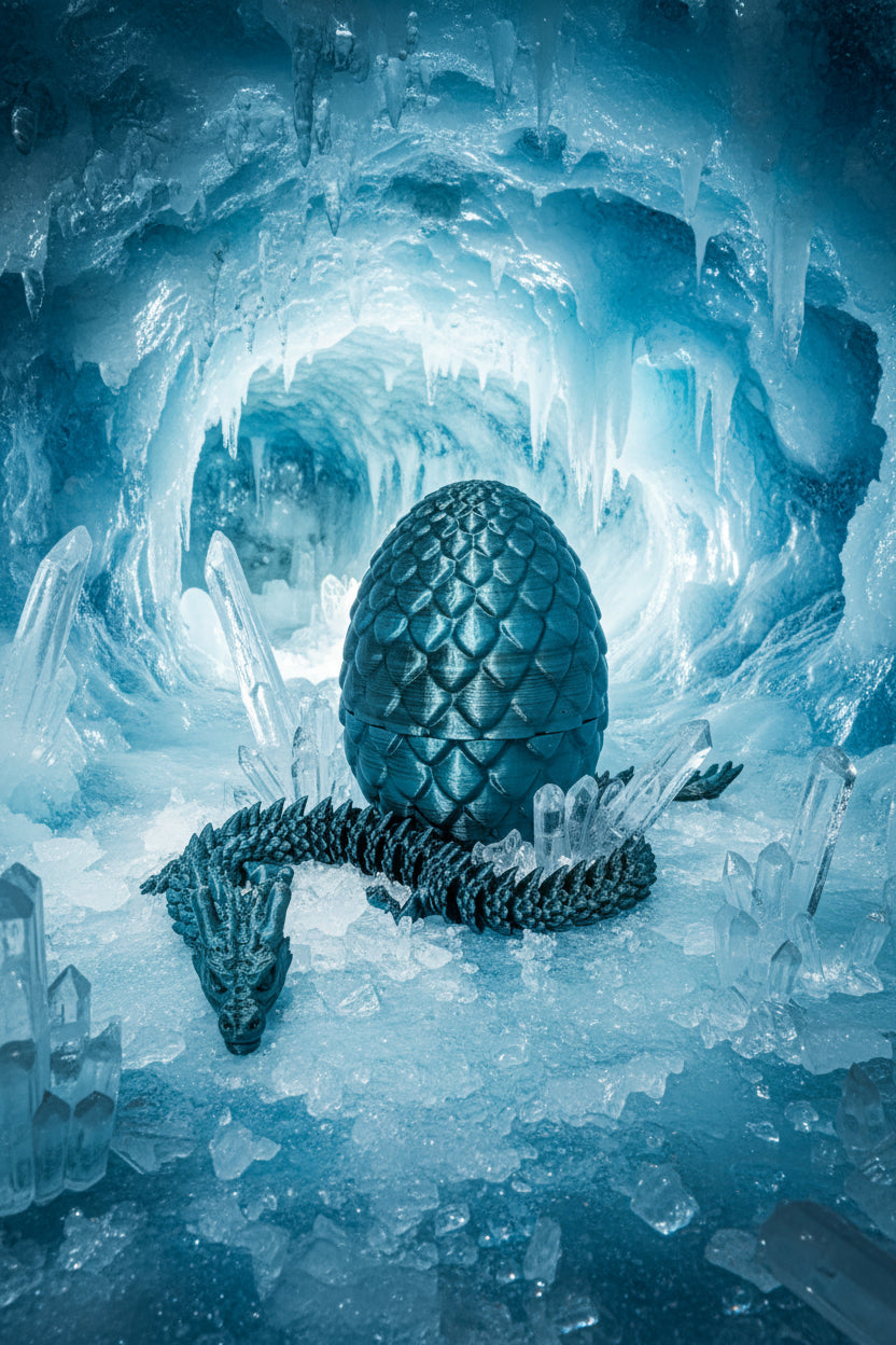 Flexi Dragon With Egg