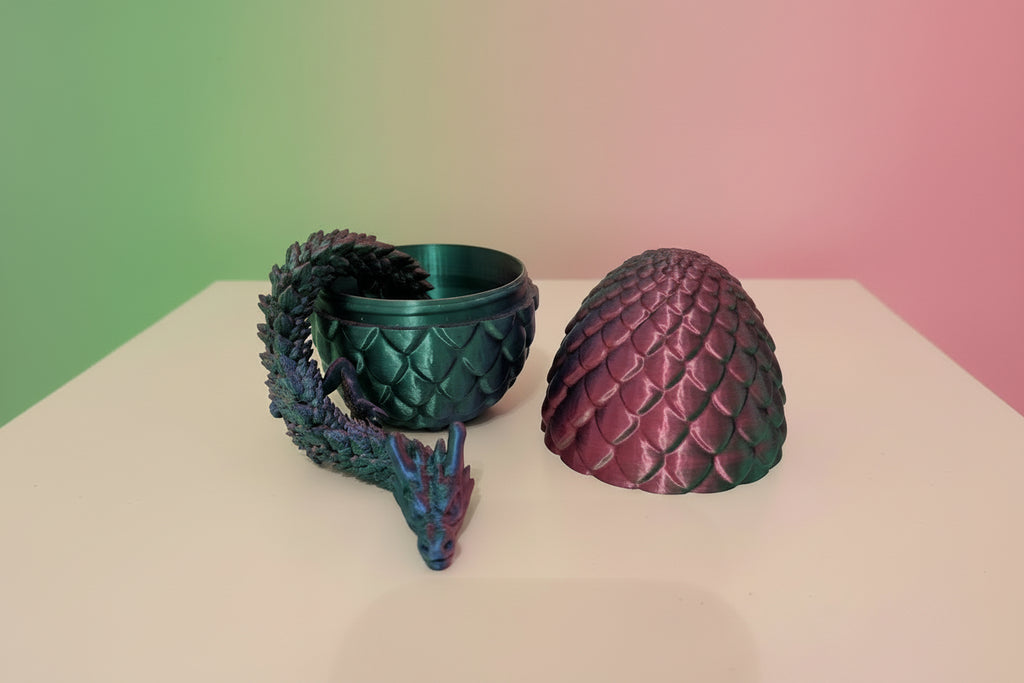 Flexi Dragon With Egg