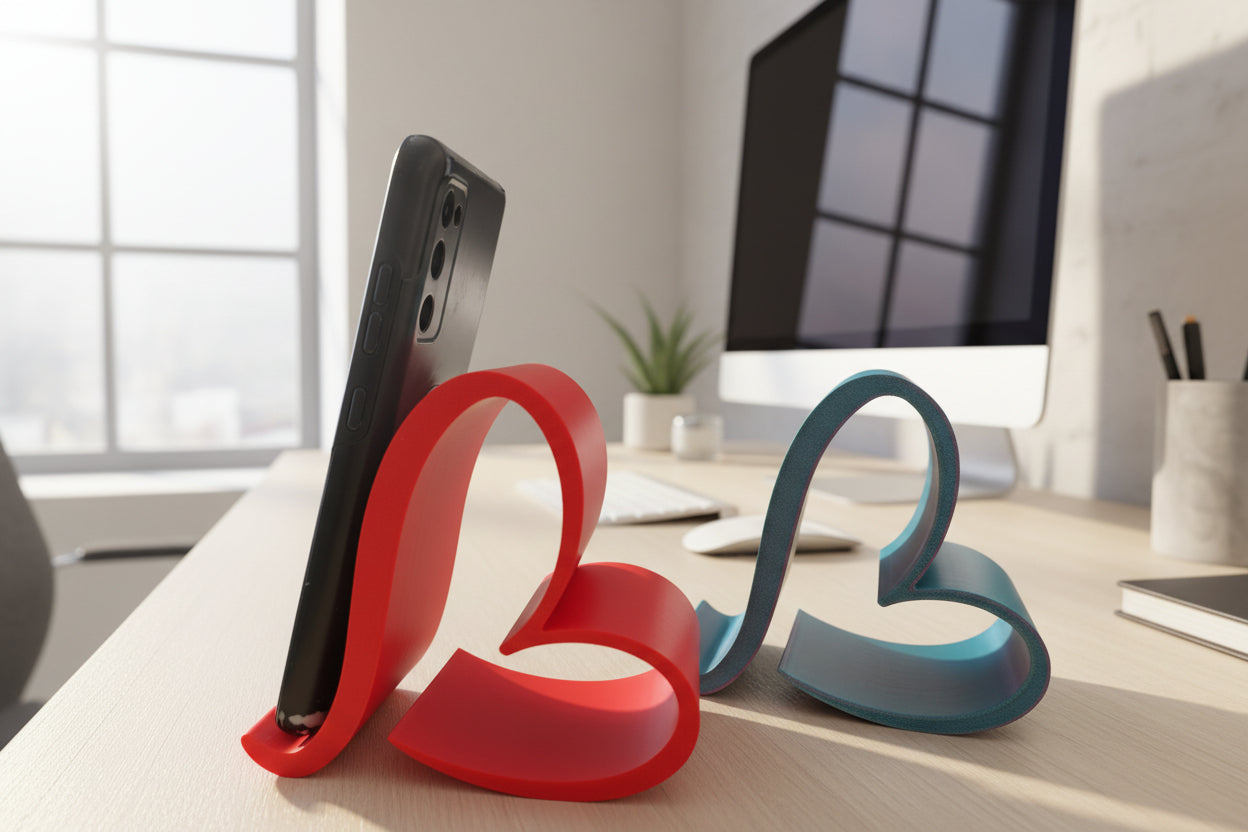 Phone Holder [ Heart Design ]