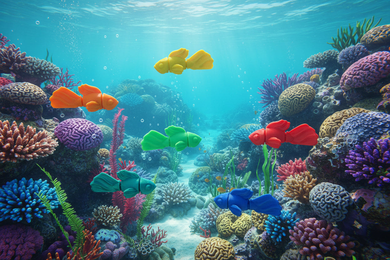 Mini Arculated Flexi Fish