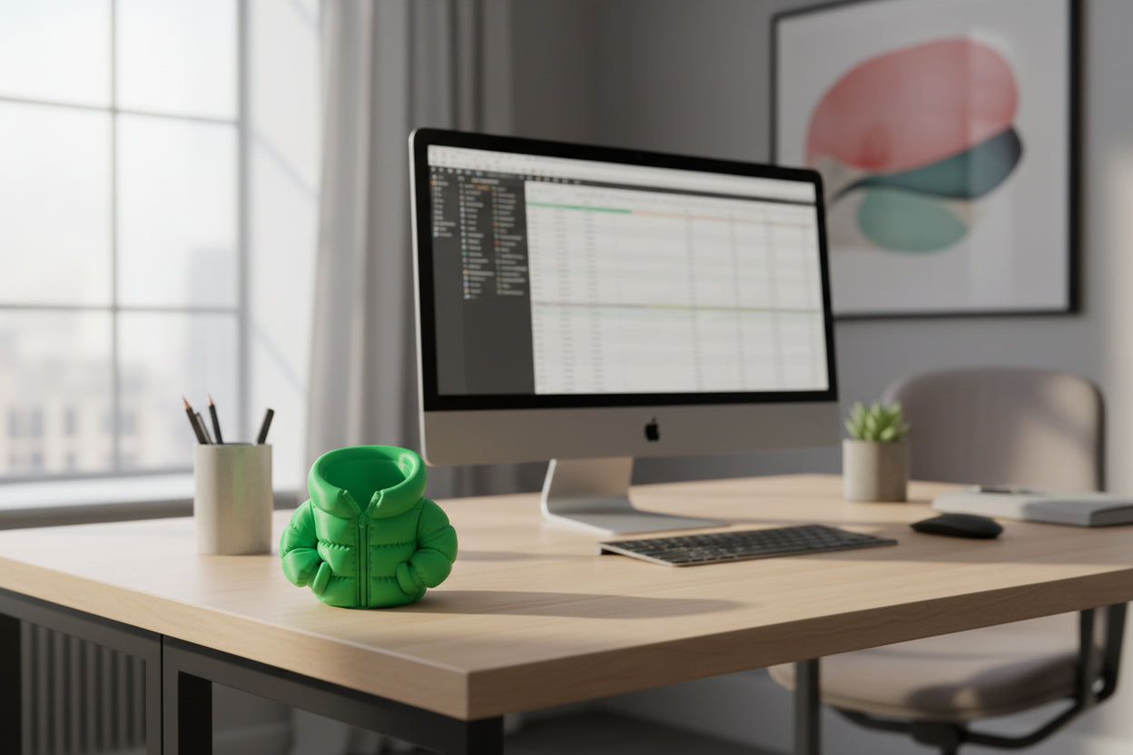 Jacket Pencil Holder | 3D Printed Desk Organiser