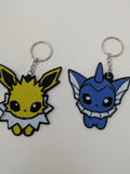 Pokémon Eevee Evolution Keychain Pack