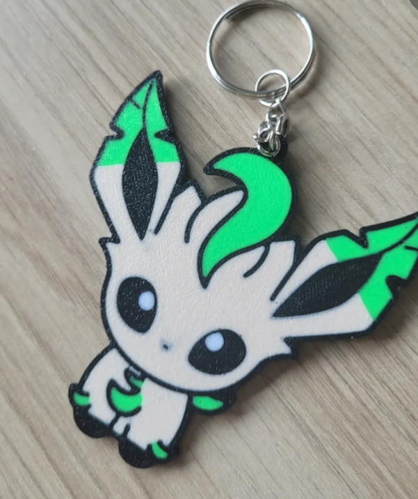 Pokémon Eevee Evolution Keychain Pack