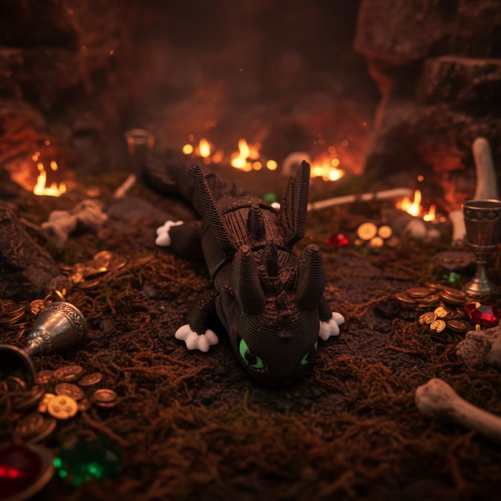 Toothless Flexi Toy